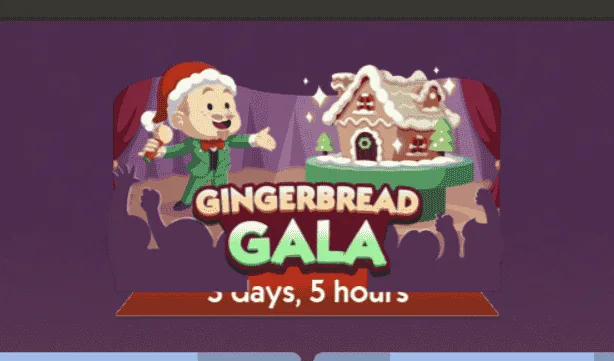 Gingerbread Gala Monopoly Go Rewards and Milestones